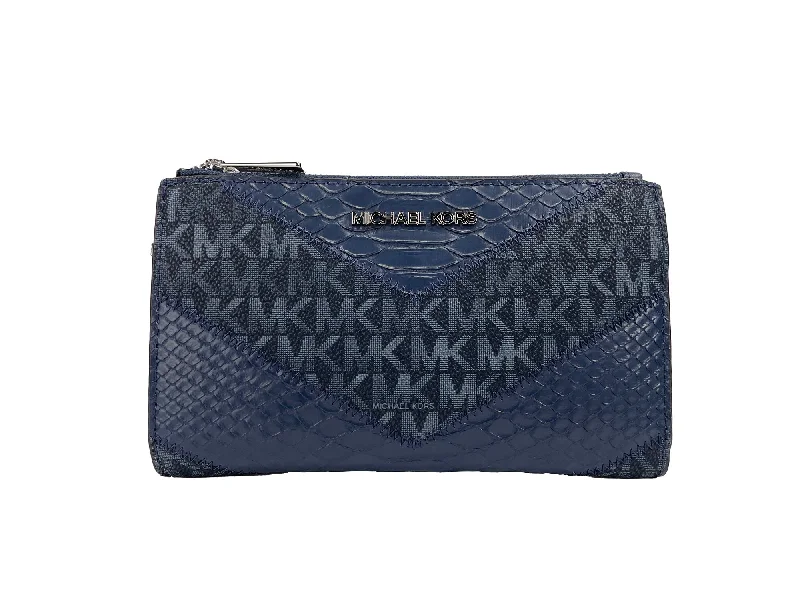 Slim money clips for minimalist walletsMichael Kors Jet Set Large Double Zip Python Navy Wristlet Women's Wallet Slim money clips for minimalist walletsMichael Kors Jet Set Large Double Zip Python Navy Wristlet Women's Wallet