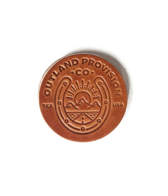 Best money clips for cash and cardsOutland Lucky Leather Coasters