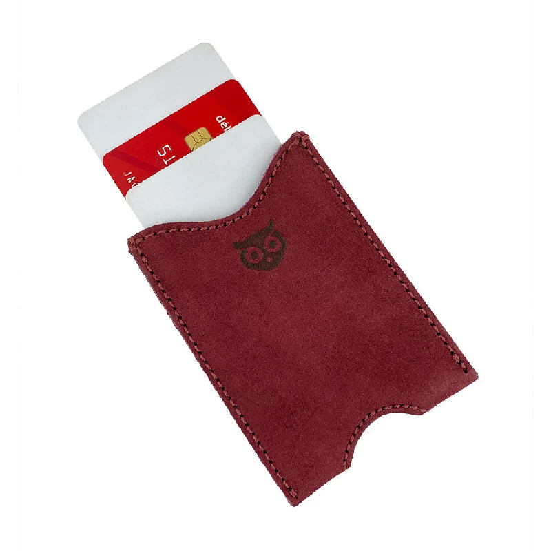 Red Velvet Suede