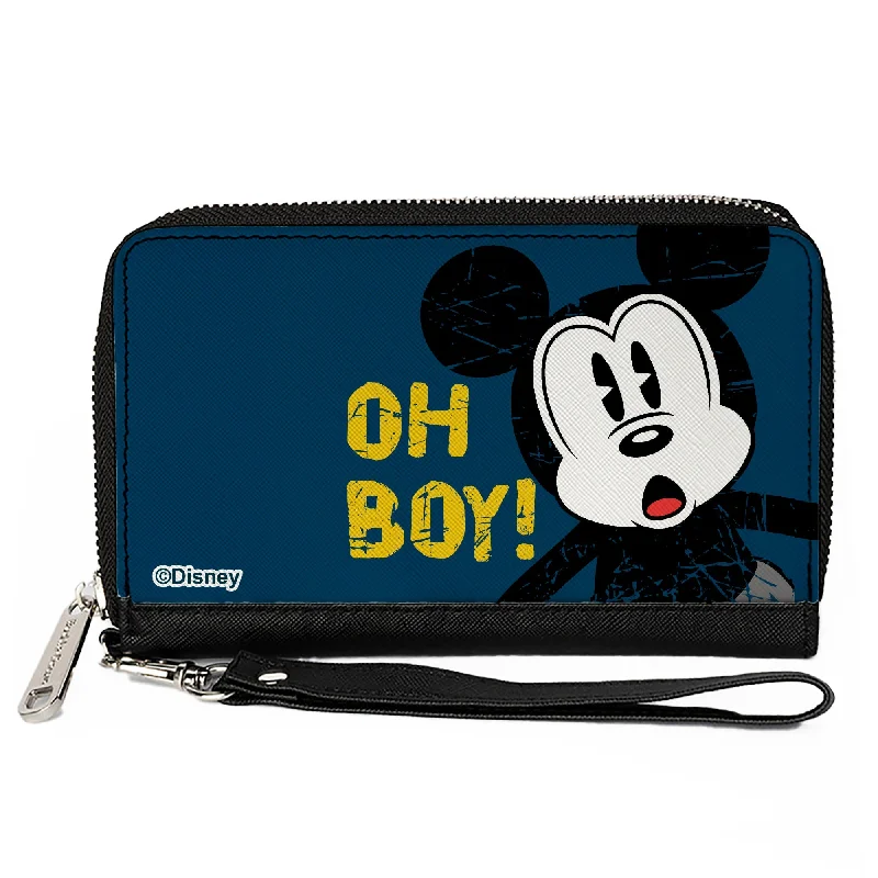 Money clips for holding large amounts of cashPU Zip Around Wallet Rectangle - Mickey Mouse OH BOY! Pose Weathered Blue/Gold Money clips for holding large amounts of cashPU Zip Around Wallet Rectangle - Mickey Mouse OH BOY! Pose Weathered Blue/Gold