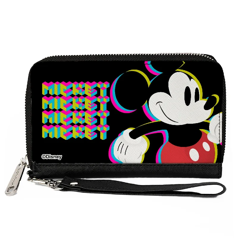 How to choose the right money clipPU Zip Around Wallet Rectangle - MICKEY MOUSE Walking Pose and Pixel Text Black/Multi Neon How to choose the right money clipPU Zip Around Wallet Rectangle - MICKEY MOUSE Walking Pose and Pixel Text Black/Multi Neon