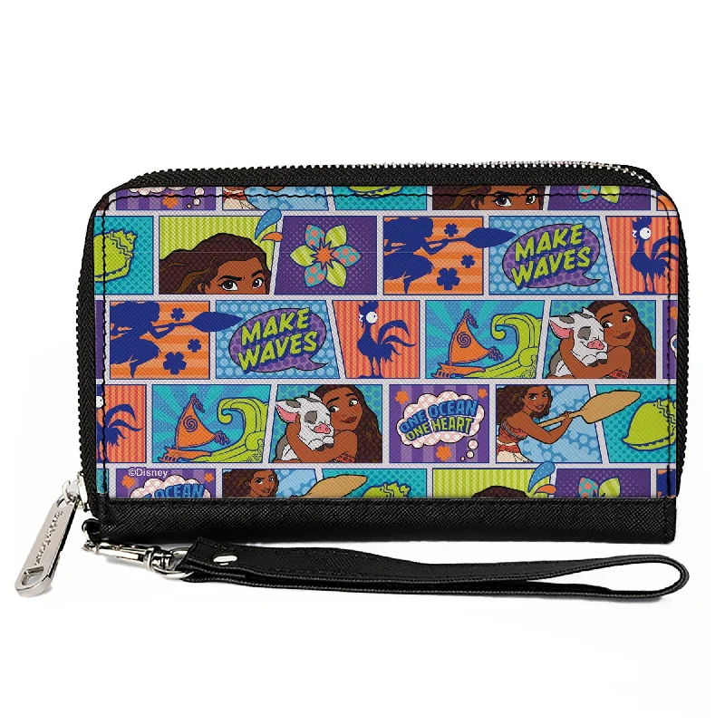 Money clips vs traditional walletsPU Zip Around Wallet Rectangle - Moana MAKE WAVES Scene Blocks Blues Money clips vs traditional walletsPU Zip Around Wallet Rectangle - Moana MAKE WAVES Scene Blocks Blues
