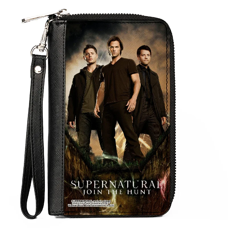 Luxury leather money clips with card slotsPU Zip Around Wallet Rectangle - SUPERNATURAL Dean, Sam & Castiel Standing Pose JOIN THE HUNT Luxury leather money clips with card slotsPU Zip Around Wallet Rectangle - SUPERNATURAL Dean, Sam & Castiel Standing Pose JOIN THE HUNT
