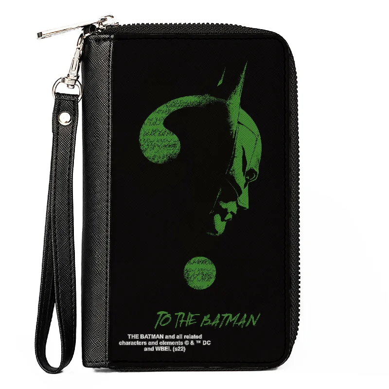 How to clean and maintain metal money clipsPU Zip Around Wallet Rectangle - The Batman Movie Batman Question Mark Pose Black Green How to clean and maintain metal money clipsPU Zip Around Wallet Rectangle - The Batman Movie Batman Question Mark Pose Black Green