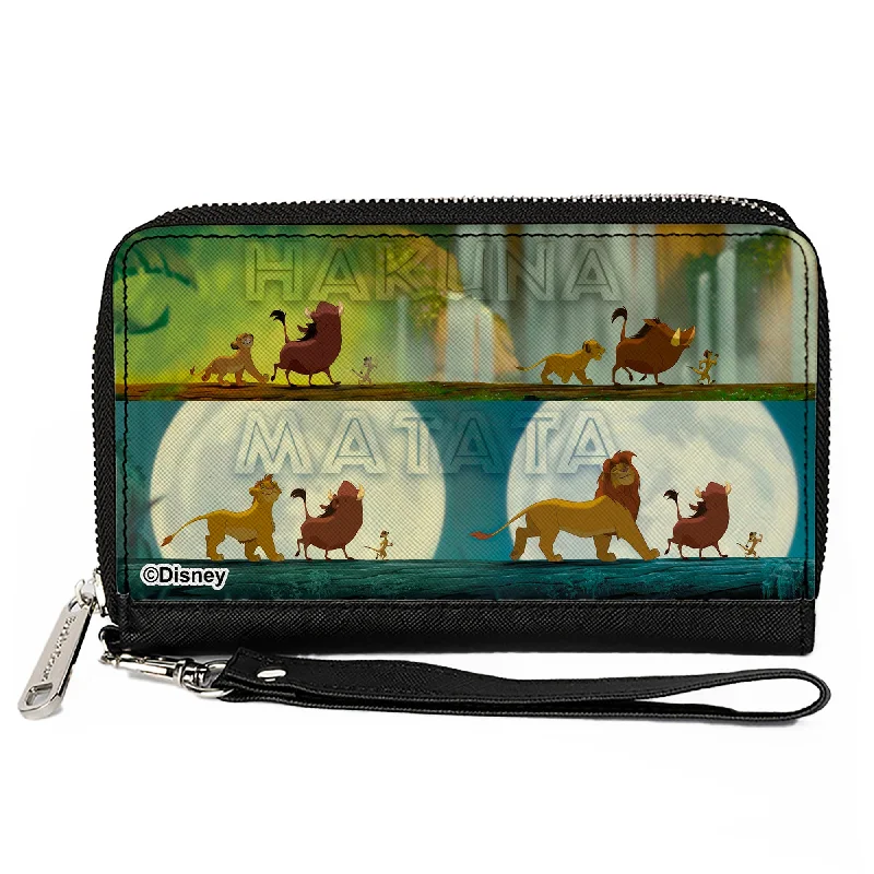 Money clips vs traditional walletsPU Zip Around Wallet Rectangle - The Lion King HAKUNA MATATA Simba Pumbaa Timon Growing Up Poses Scenes Money clips vs traditional walletsPU Zip Around Wallet Rectangle - The Lion King HAKUNA MATATA Simba Pumbaa Timon Growing Up Poses Scenes