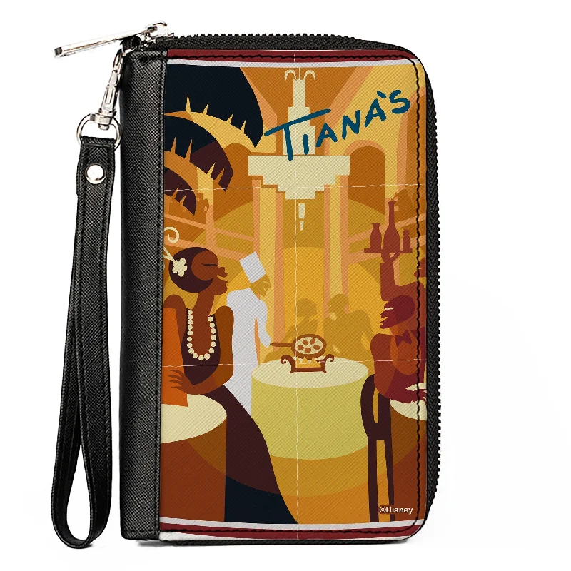 Top-rated money clips for everyday usePU Zip Around Wallet Rectangle - The Princess and the Frog Tiana's Place Scene Yellows Multi Color Top-rated money clips for everyday usePU Zip Around Wallet Rectangle - The Princess and the Frog Tiana's Place Scene Yellows Multi Color