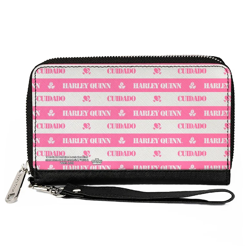 Money clips vs traditional walletsPU Zip Around Wallet Rectangle - The Suicide Squad 2021 CUIDADO HARLEY QUINN Stripe Pink/White Money clips vs traditional walletsPU Zip Around Wallet Rectangle - The Suicide Squad 2021 CUIDADO HARLEY QUINN Stripe Pink/White