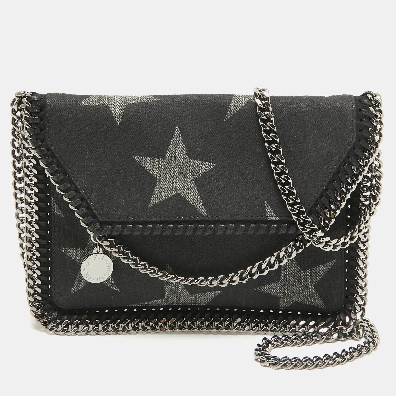 Custom money clips for corporate giftsStella Mccartney Black Denim Star Falabella Wallet Crossbody Bag Custom money clips for corporate giftsStella Mccartney Black Denim Star Falabella Wallet Crossbody Bag
