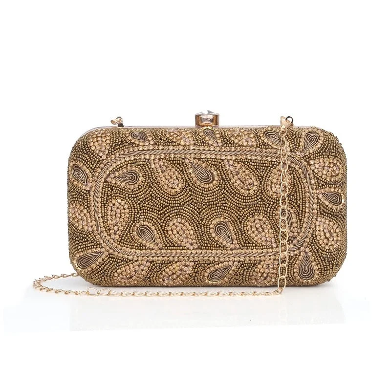 Personalized engraved money clips for menTHE CLOWNFISH Anmol Collection Womens Party Clutch Ladies Wallet with Chain Strap Evening Sling Bag with Fashionable Beads Work Floral Design (Red) Personalized engraved money clips for menTHE CLOWNFISH Anmol Collection Womens Party Clutch Ladies Wallet with Chain Strap Evening Sling Bag with Fashionable Beads Work Floral Design (Red)