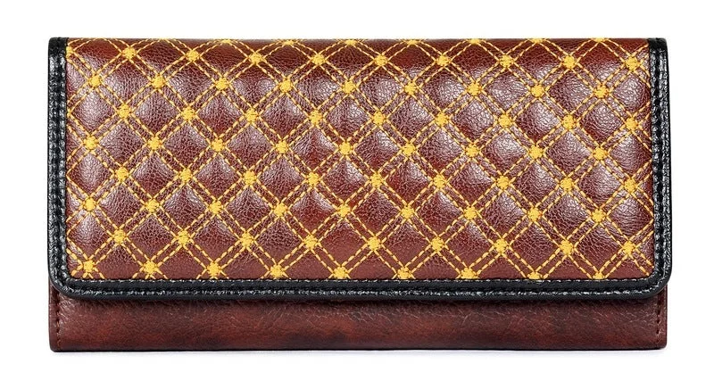 How to choose the right money clipTHE CLOWNFISH Elegance Womens Wallet Clutch Purse with embroidered design on flap (TCFLWFL-KTN3) (TAN) How to choose the right money clipTHE CLOWNFISH Elegance Womens Wallet Clutch Purse with embroidered design on flap (TCFLWFL-KTN3) (TAN)