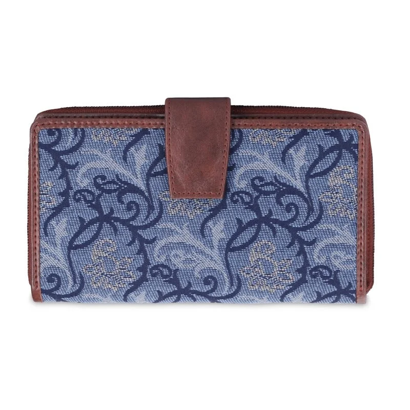 Lightweight money clips for travelTHE CLOWNFISH Filipia Ladies Wallet Womens Wrist Clutch Purse (Blue- Floral) Lightweight money clips for travelTHE CLOWNFISH Filipia Ladies Wallet Womens Wrist Clutch Purse (Blue- Floral)