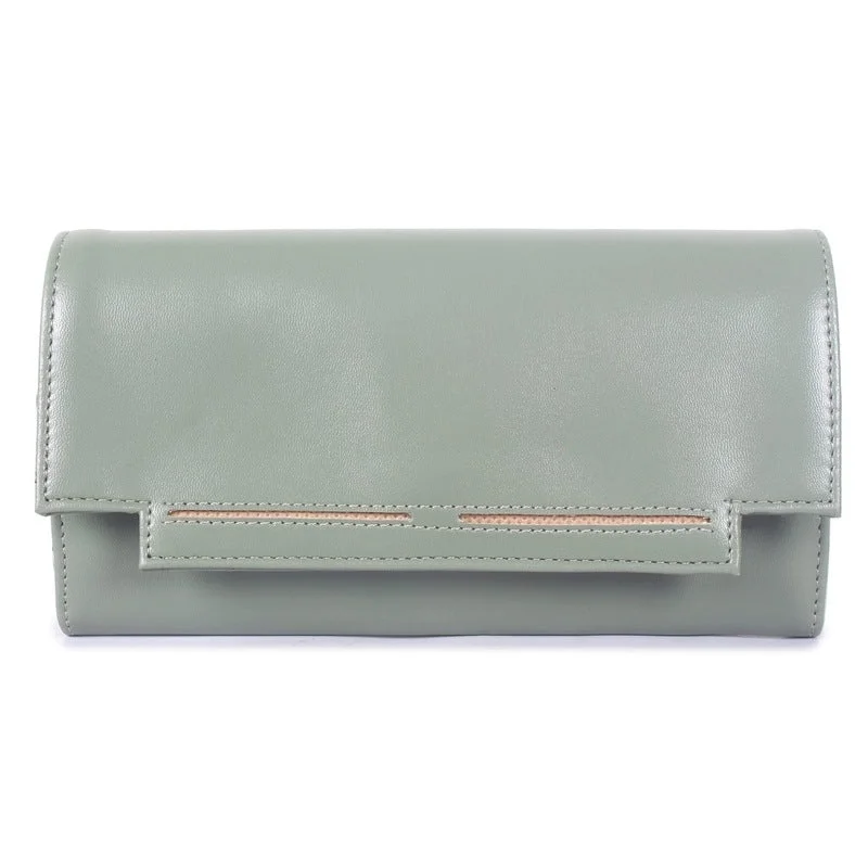 Lightweight money clips for travelTHE CLOWNFISH Laura Collection Womens Wallet Clutch Ladies Purse with multiple card slots (Pistachio Green) Lightweight money clips for travelTHE CLOWNFISH Laura Collection Womens Wallet Clutch Ladies Purse with multiple card slots (Pistachio Green)
