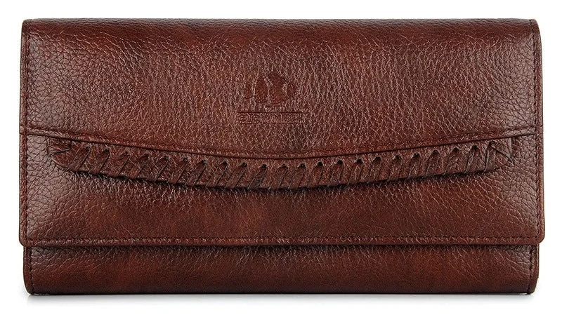 How to choose the right money clipTHE CLOWNFISH Leatherette Brown Women's Wallet