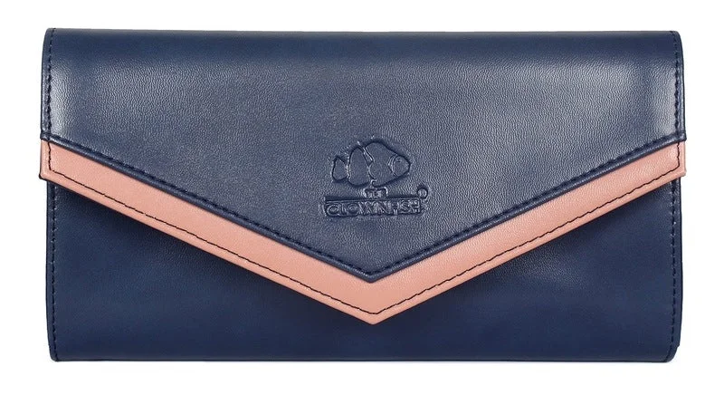 Money clips with built-in bottle openersTHE CLOWNFISH Lucia Collection Womens Wallet Clutch Ladies Purse with multiple card slots (Navy Blue) Money clips with built-in bottle openersTHE CLOWNFISH Lucia Collection Womens Wallet Clutch Ladies Purse with multiple card slots (Navy Blue)