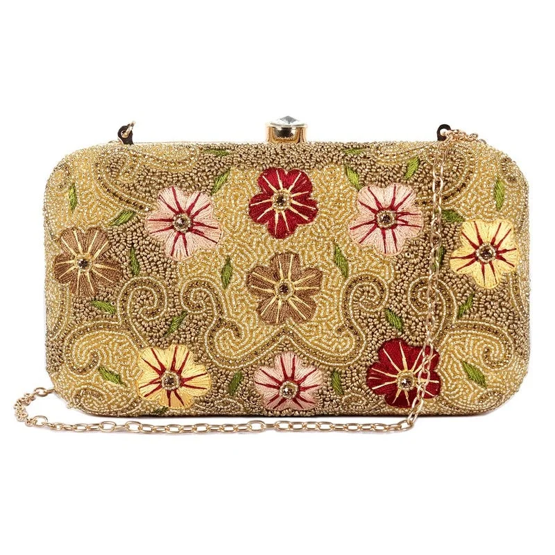 Best money clips for cash and cardsTHE CLOWNFISH Senorita Collection Womens Party Clutch Ladies Wallet Evening Bag with Fashionable Round Corners Beads Work and Floral Embroidered Design (Yellow Ochre) Best money clips for cash and cardsTHE CLOWNFISH Senorita Collection Womens Party Clutch Ladies Wallet Evening Bag with Fashionable Round Corners Beads Work and Floral Embroidered Design (Yellow Ochre)
