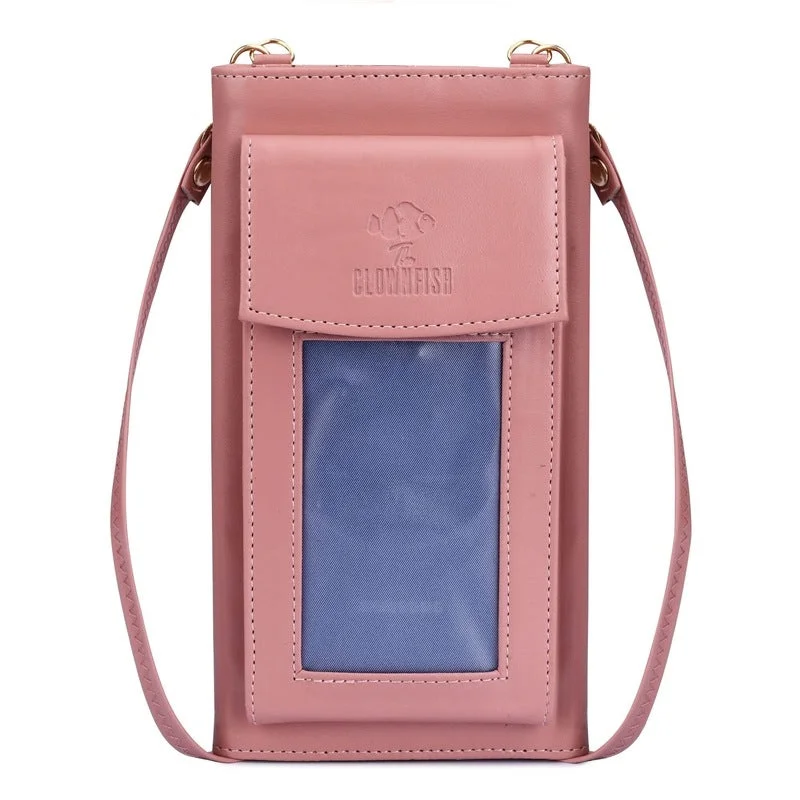 Vintage-style money clips for collectorsTHE CLOWNFISH Winslet Ladies Wallet Womens Sling Bag with Transparent Front Mobile Pocket (Pink) Vintage-style money clips for collectorsTHE CLOWNFISH Winslet Ladies Wallet Womens Sling Bag with Transparent Front Mobile Pocket (Pink)