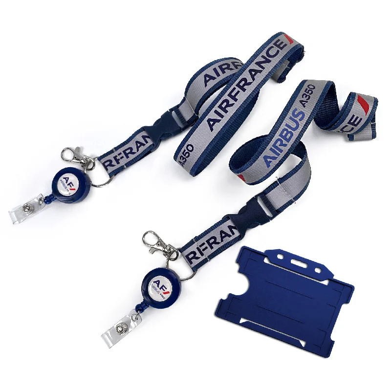 Air France A350 Retroreflective Lanyard