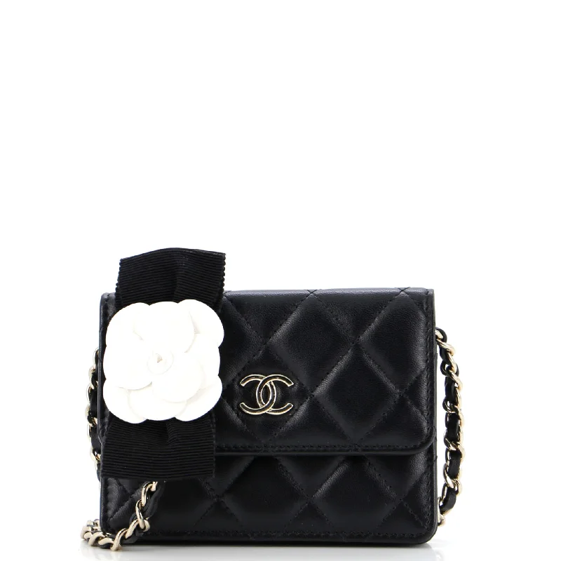 Lightweight money clips for travelCamellia Bow Flap Card Holder with Chain Quilted Lambskin Lightweight money clips for travelCamellia Bow Flap Card Holder with Chain Quilted Lambskin