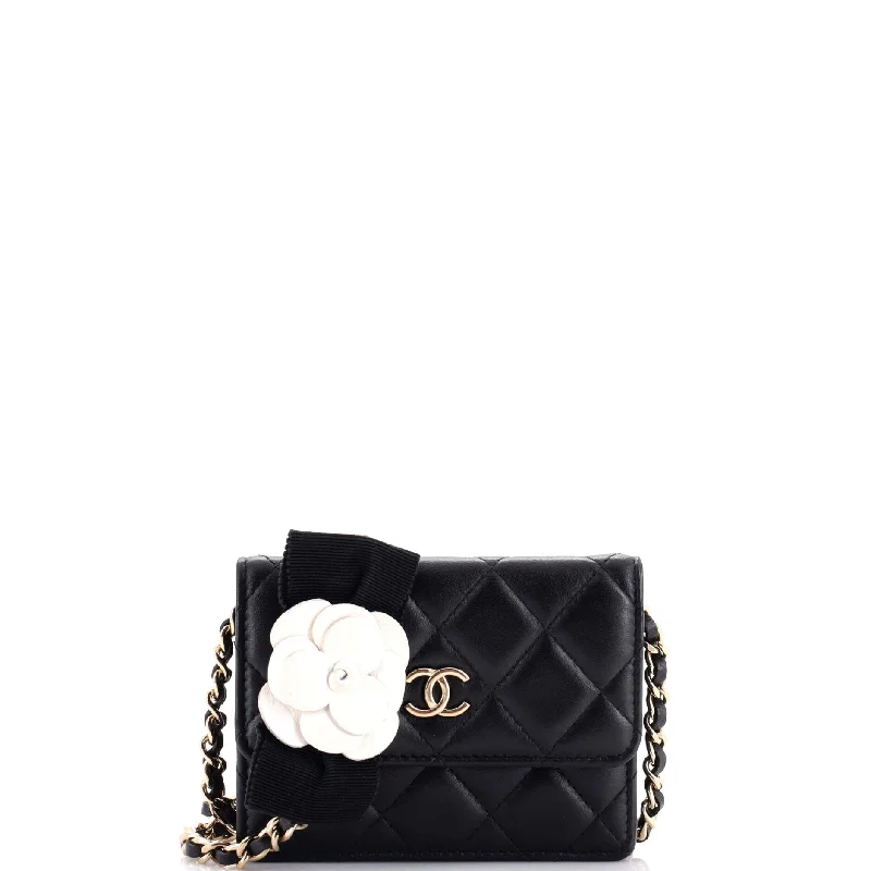 How to clean and maintain metal money clipsCamellia Bow Flap Card Holder with Chain Quilted Lambskin How to clean and maintain metal money clipsCamellia Bow Flap Card Holder with Chain Quilted Lambskin