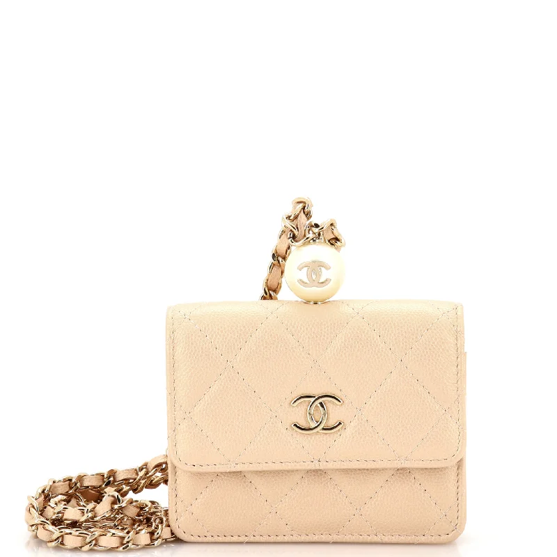 Money clips with built-in bottle openersCC Pearl Coin Card Holder with Chain Quilted Iridescent Caviar Money clips with built-in bottle openersCC Pearl Coin Card Holder with Chain Quilted Iridescent Caviar