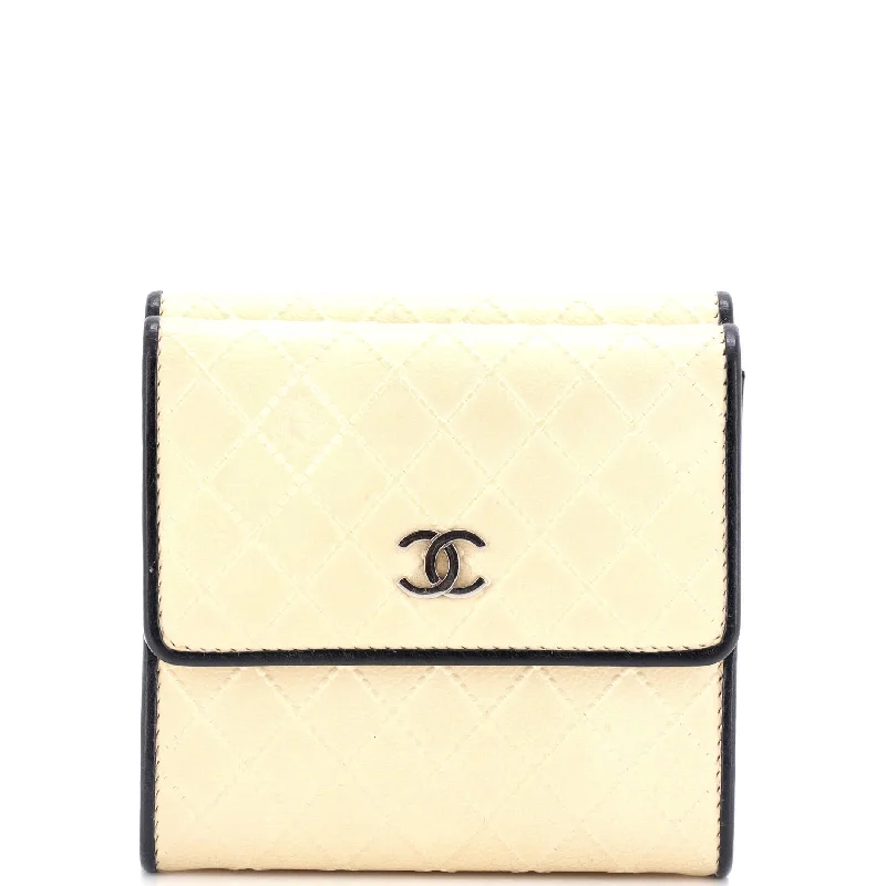Money clips with RFID protectionDiamond Stitch CC Trifold Wallet Quilted Calfskin Compact Money clips with RFID protectionDiamond Stitch CC Trifold Wallet Quilted Calfskin Compact