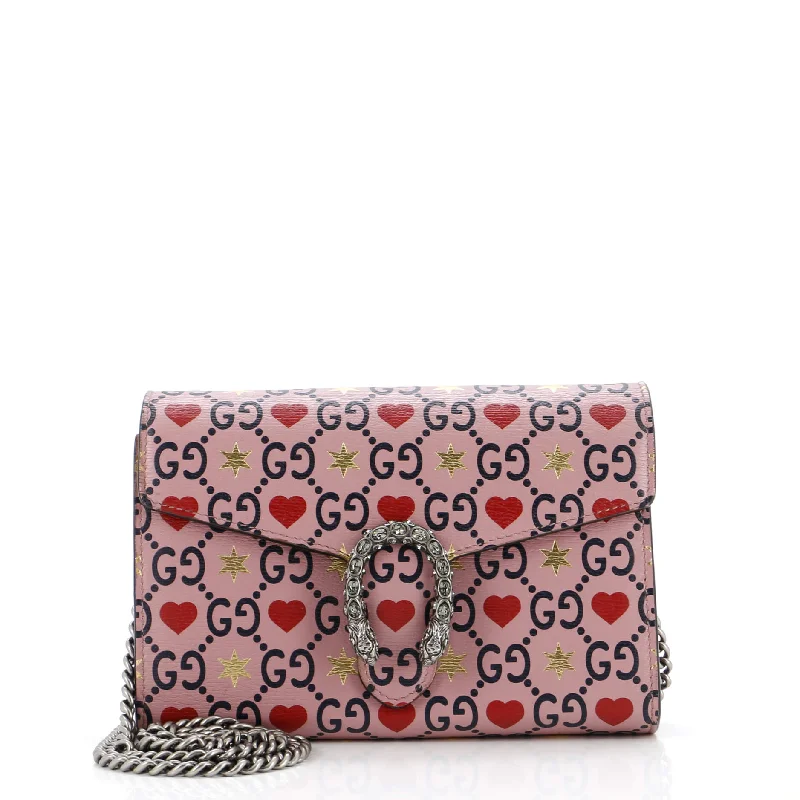How to choose the right money clipDionysus Chain Wallet Printed Leather Small