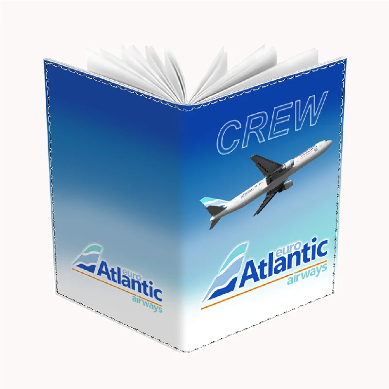 Waterproof Nylon Passport Covers & Wallets for Outdoor AdventuresEuroAtlantic Airways B767 Passport Cover