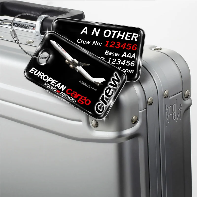 European Cargo Airlines A340 Black