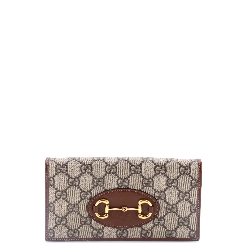 Stainless steel money clips for durabilityHorsebit 1955 Chain Wallet GG Coated Canvas Stainless steel money clips for durabilityHorsebit 1955 Chain Wallet GG Coated Canvas