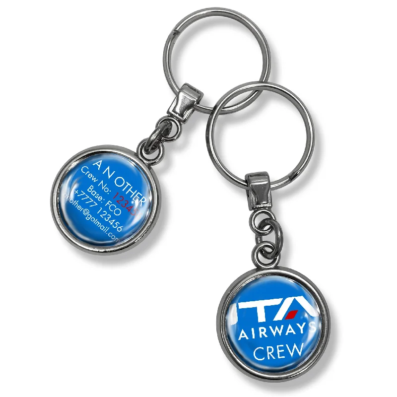 ITA Airways Logo Keyrings