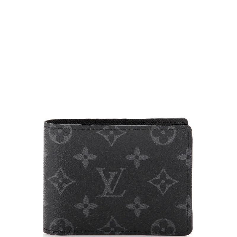 Money clips for women with sleek designsMultiple Wallet Monogram Eclipse Canvas