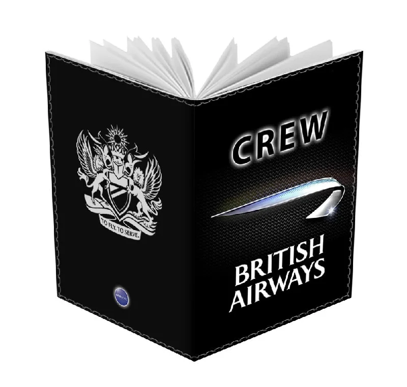 Waterproof Nylon Passport Covers & Wallets for Outdoor AdventuresBA Black CREW-Passport Cover