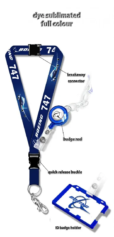 Boeing 747 Lanyard