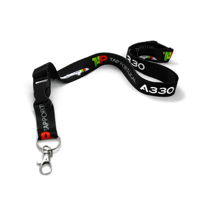 Tap Air Portugal A330 Dye Sublimation Lanyard