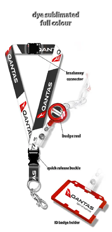 Qantas Logo Lanyard