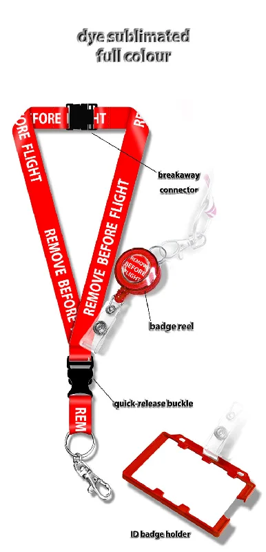 Remove Before Flight Lanyard