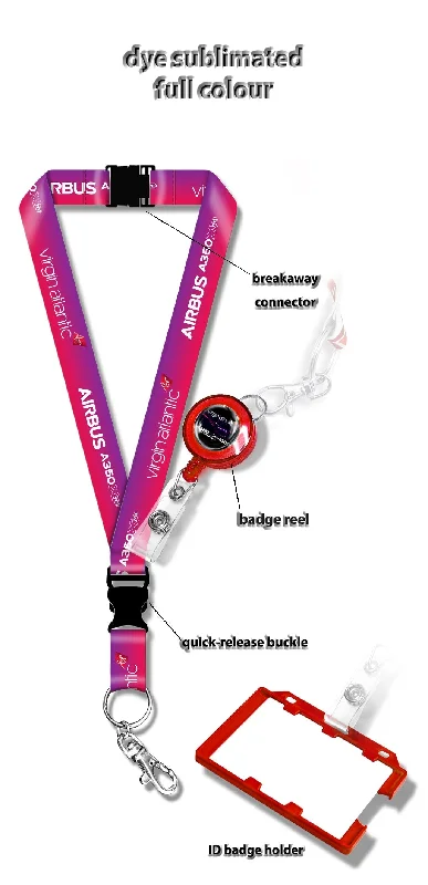 Virgin Atlantic A350-1000  X-WB Lanyard