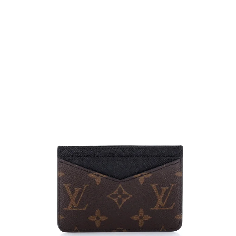 Lightweight money clips for travelNeo Card Holder Macassar Monogram Canvas