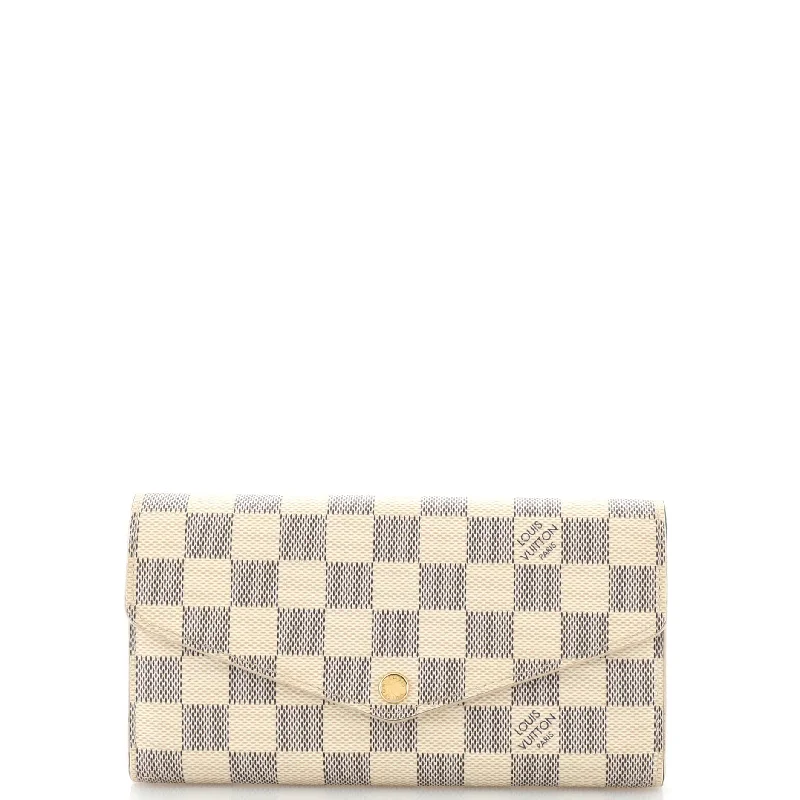 Slim money clips for minimalist walletsSarah Wallet NM Damier