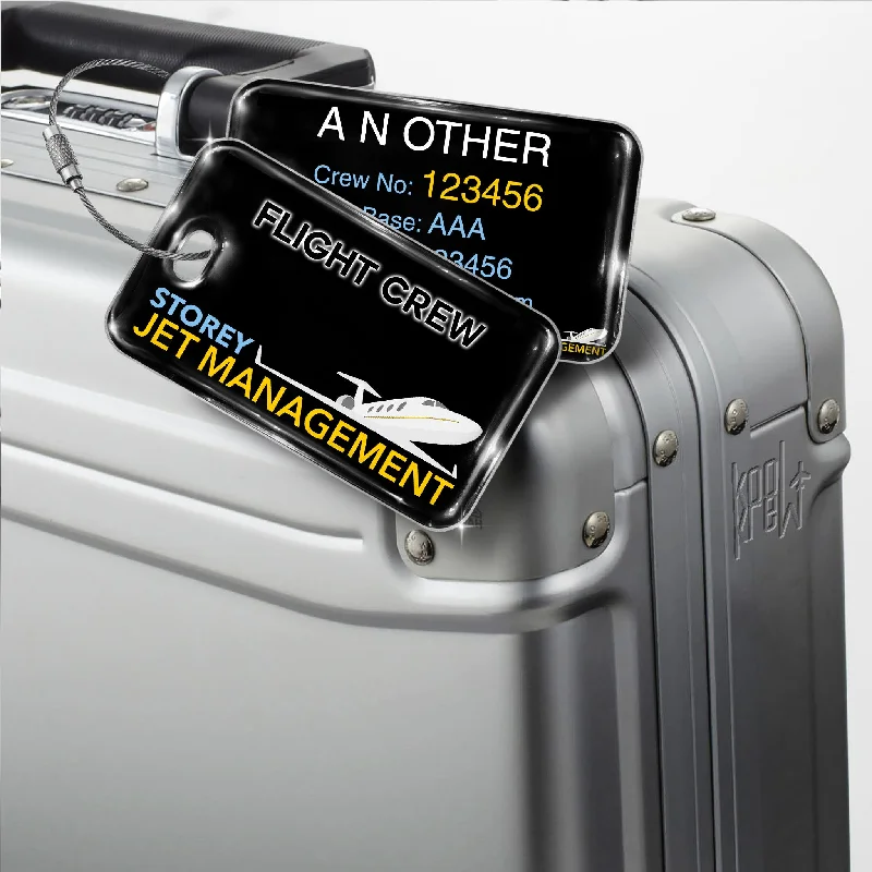 Storey Jet Management Black Ghost Logo
