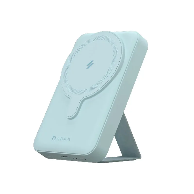 Compact carry - on travel bag with spinner wheels for easy maneuvering in airportsADAM elements GRAVITY CS5 Magnetic Power Bank with Foldable Stand 5000mah