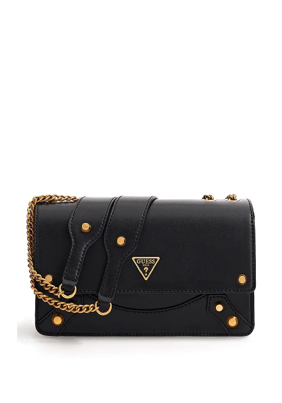 Men's crossbody bag with adjustable straps for a customized fitGuess Amantea Mini Crossbody, Black Men's crossbody bag with adjustable straps for a customized fitGuess Amantea Mini Crossbody, Black