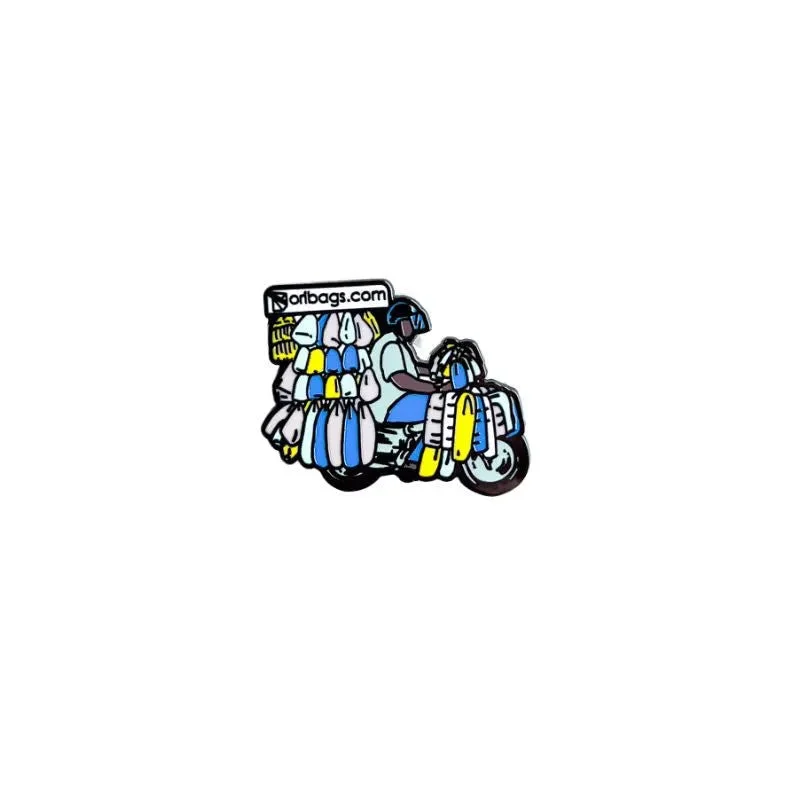 Kids' themed polyester travel bag for family road tripsAnak Malaysia Pins Collection - Babu Roti Pin