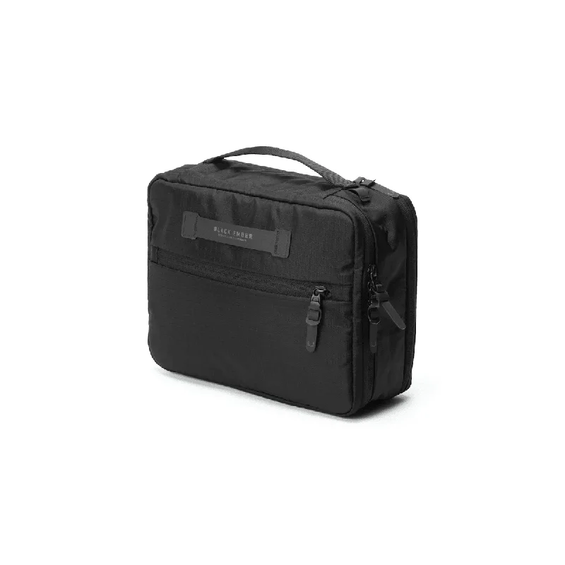 Expandable hard - shell polycarbonate travel bag for long - term international tripsBlack Ember Boarding Kit Expandable hard - shell polycarbonate travel bag for long - term international tripsBlack Ember Boarding Kit