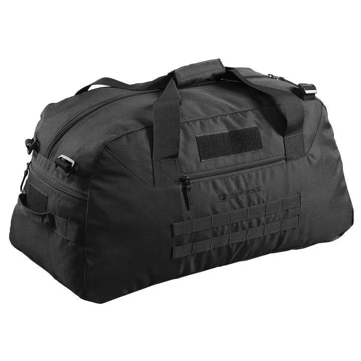 Smart travel bag with integrated GPS tracker for lost item recoveryCaribee Op's Duffle 65L Gear Bag