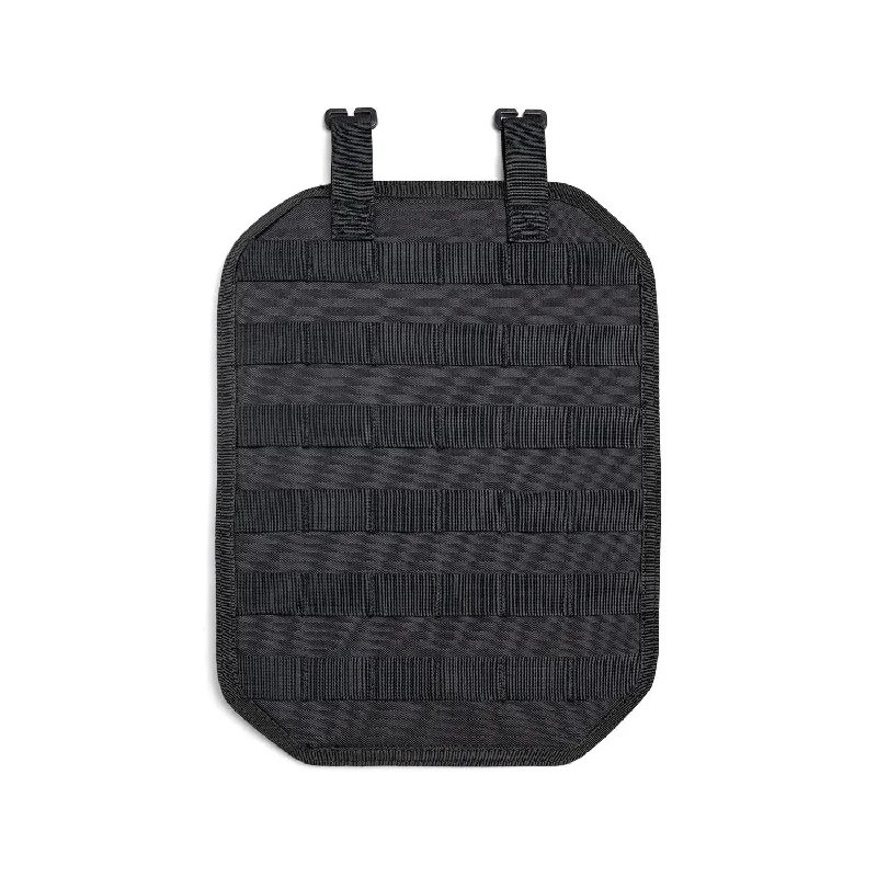 Travel bag with a detachable toiletry pouch for convenienceCtactical Molle Panel