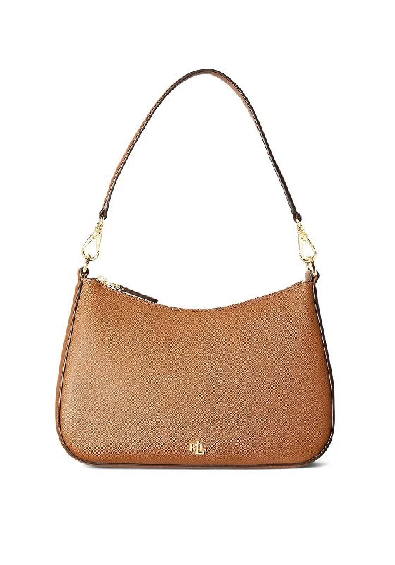 Compact men's crossbody bag for everyday carryRalph Lauren Danni Shoulder Bag, Tan