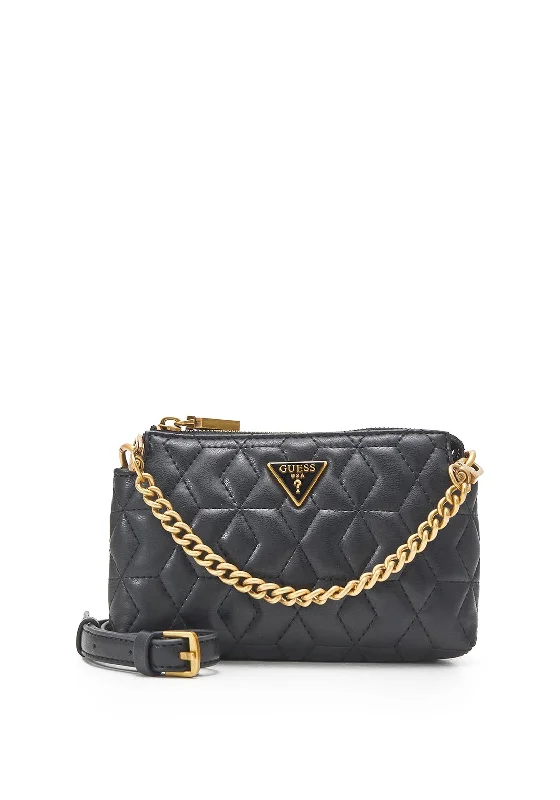 Military - style men's crossbody bag with MOLLE webbing for attachmentsGuess Elenia Mini Crossbody Bag, Black Military - style men's crossbody bag with MOLLE webbing for attachmentsGuess Elenia Mini Crossbody Bag, Black