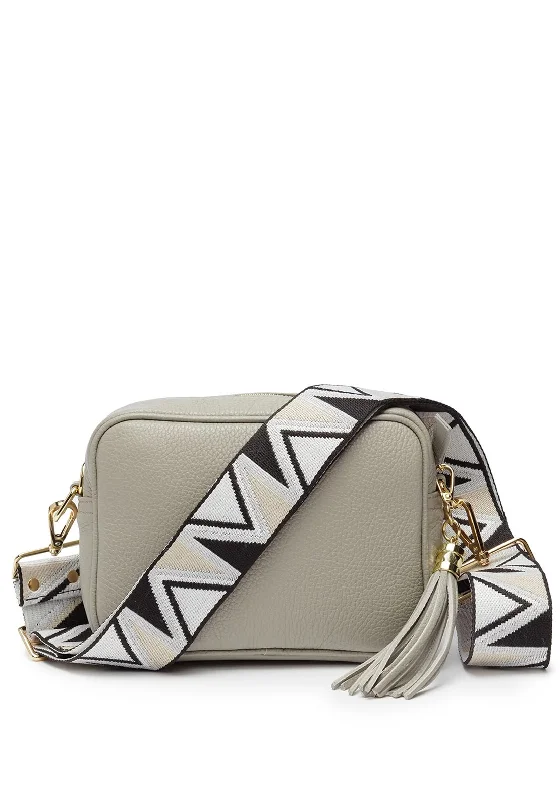 Hiking - specific men's crossbody bag with a hydration bladder pocketElie Beaumont Abstract Strap Crossbody Bag, Cream Hiking - specific men's crossbody bag with a hydration bladder pocketElie Beaumont Abstract Strap Crossbody Bag, Cream