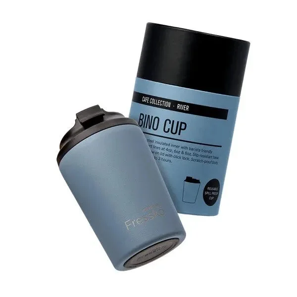 Rolling travel bag with adjustable telescopic handle for different user heightsMade By Fressko Bino Cup 8oz